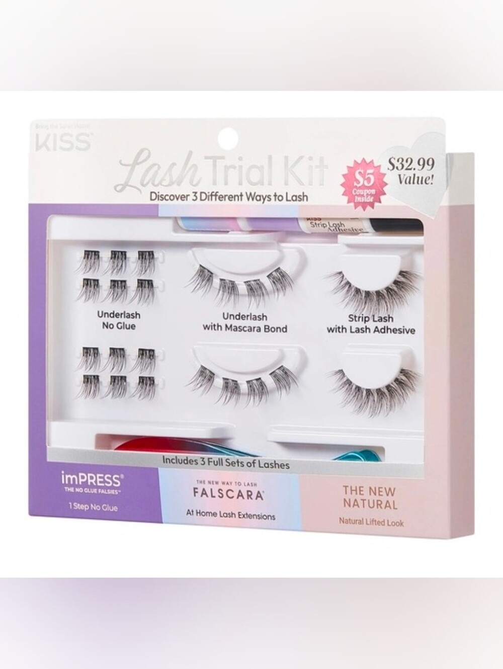 KISS Falscara Lash Trial Kit